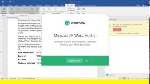 grammarly for outlook 365 mac